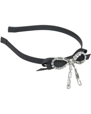 Jimmy Choo Embellished Headband - White
