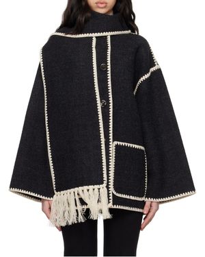 TOTEME Scarf Jacket - Black