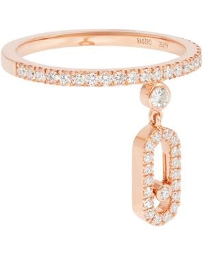 Messika 18-Karat Rose Diamond Ring - White
