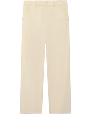 Drole de Monsieur Drôle De Monsieur Le Pantalon Baggy Velours Trousers - Natural
