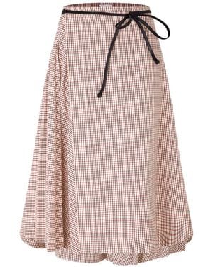 Bottega Veneta Midi Skirt - Pink