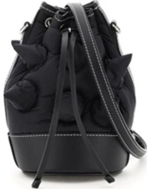 Moncler Riveted Shoulder Bag - Black