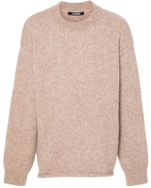 Jacquemus Long-Sleeved Jumper - Pink
