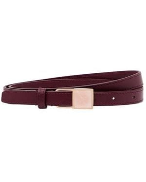 Gabriela Hearst Nina Embellished Leather Belt - Multicolour