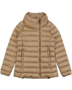 Weekend by Maxmara Quilted Short Style Down Jacket - Brown