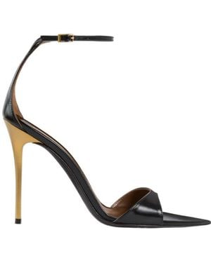 Giuseppe Zanotti Pointed-Toe Buckled Sandals - White