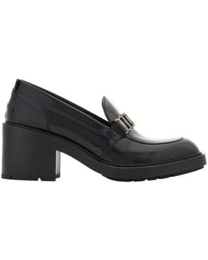 Ferragamo Vara Loafers - Black