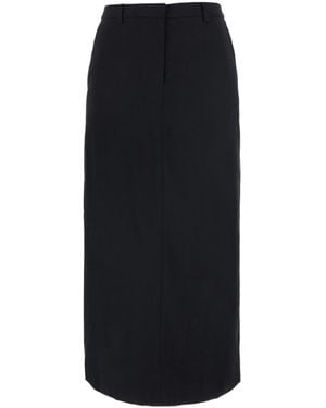DUNST H-Line Long Skirt - Black