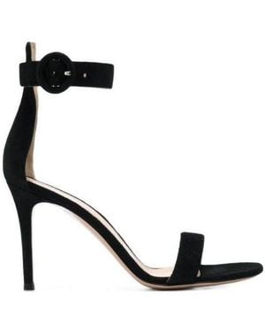Gianvito Rossi Portofino 85 Sandals - Black