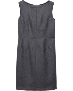 Prada Flannel Dress - Grey