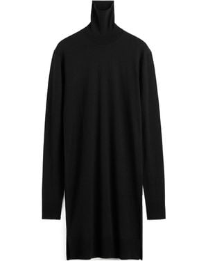 TOTEME Totême Turtleneck Knit Dress - Black
