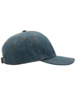 Burberry Denim Baseball Cap - Blue