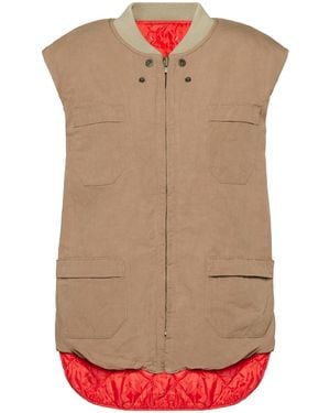Maison Margiela Reversible Gilet - Multicolour