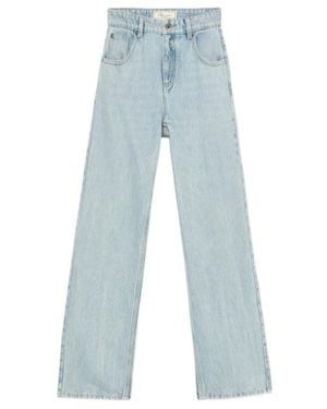 Blumarine Logo-Embroidered Jeans - Blue