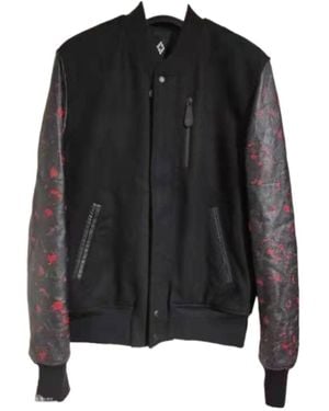 Marcelo Burlon Spliced Casual Jacket - Black