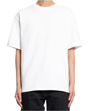 Saint Laurent Crew Neck T-Shirt - White