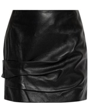 Isabel Marant Pleated Midi Skirt - Black