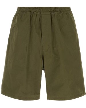 Prada Elasticated Waistband Shorts - Green