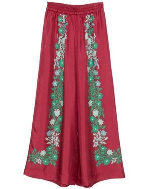 La DoubleJ Palazzo Pant - Red