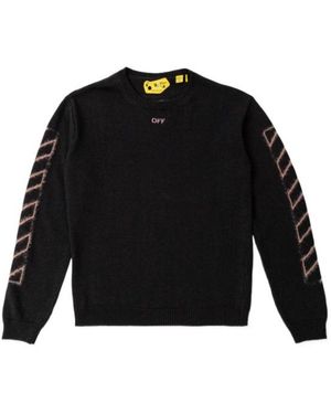 Off-White c/o Virgil Abloh Diagonal Arrow Sweater - Black
