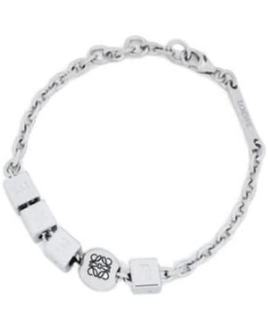 Loewe Pebble Cube Bracelet - Metallic