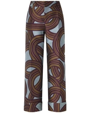 La DoubleJ Hendrix Jacquard Tailored Trousers - Black