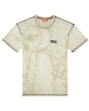 DIESEL T-Norm V15 T-Shirt - Natural