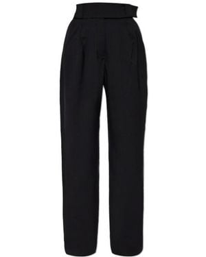 IRO Straight Casual Trousers - Black