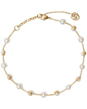 Burberry Ekd Sphere Embellished Bracelet - Metallic