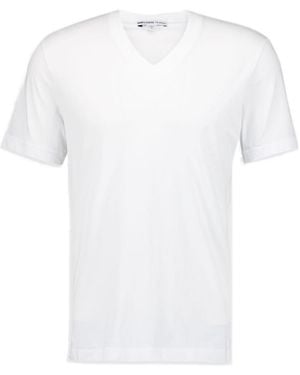 James Perse V-Neck T-Shirt - White