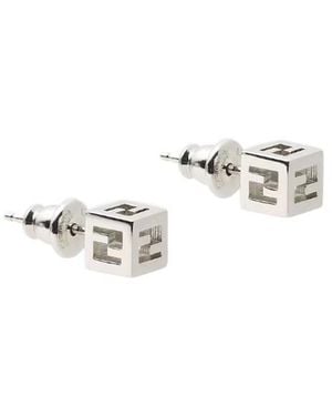 Fendi Colored Earrings - White