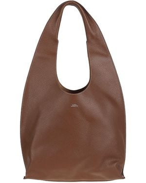 A.P.C. Neige Shoulder Bag - Brown