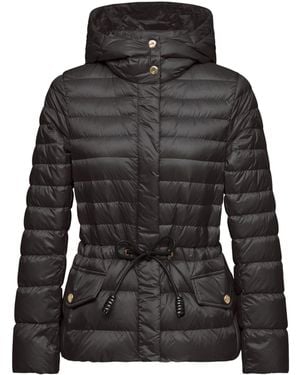 Moncler Raies Hooded Short Down Jacket - Black