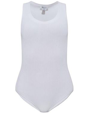 Alaïa Rib Jumpsuit - White