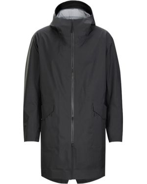 Veilance Arc'Teryx Zip-Up High Neck Coat - Grey