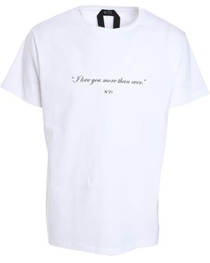 N°21 Short-Sleeved T-Shirt - White