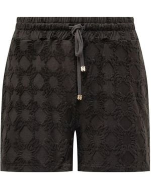 Amiri Ma Quad Toweling Shorts - Black