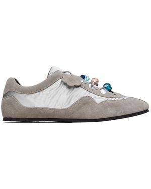Cecilie Bahnsen Cbblaise Lace-Up Casual Shoes - Grey