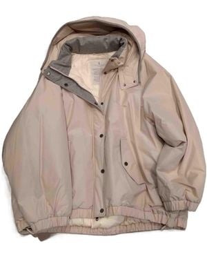 Brunello Cucinelli Long-Sleeved Hooded Cotton Jacket - Brown