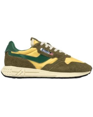 Autry Reelwind Low Trainers - Yellow