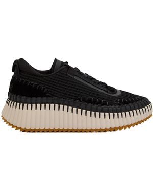 Chloé Chunky Sneakers - Black