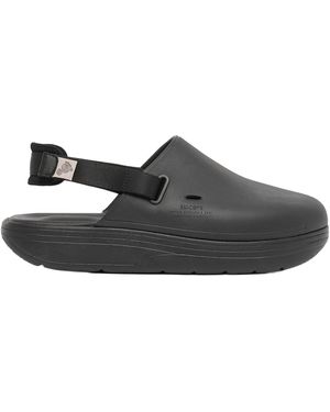 Suicoke Round-Headed Slippers - Black