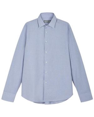 Canali Long-Sleeved Shirt - Blue