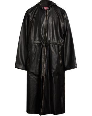 DIESEL Full-Length Jacket - Black