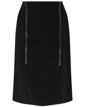 Tom Ford Straight Hem Midi Pencil Skirt - Black