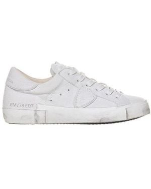 Philippe Model Prsx Basic Low-Top Sneakers - White