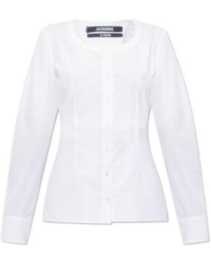 Jacquemus High Waist Shirt - White