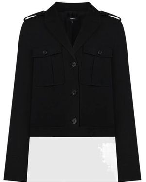 Theory Long-Sleeved Jacket - Black