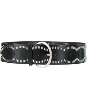 Isabel Marant High-Waist Belts - White