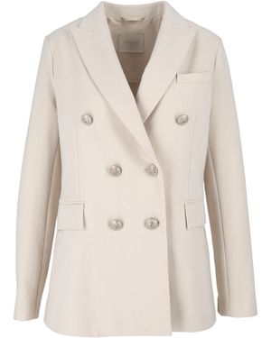 Circolo 1901 Double-Breasted Jacket - Natural